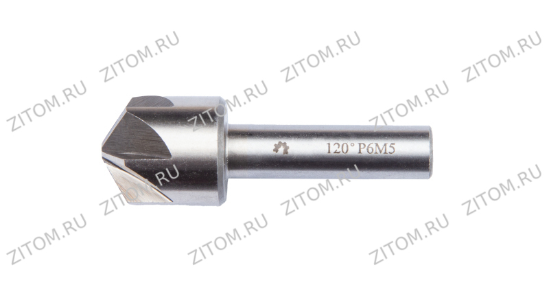 Зенковка 120° 8,0 мм Р6М5 z=4 ц/х WOLFSTAR